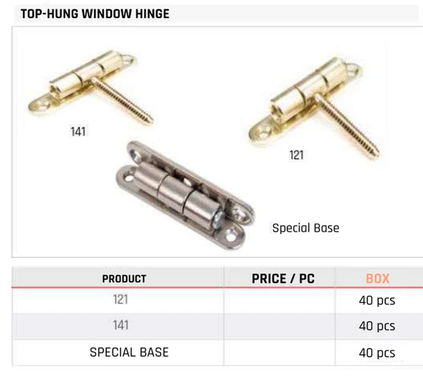 Top-Hung Window Hinge