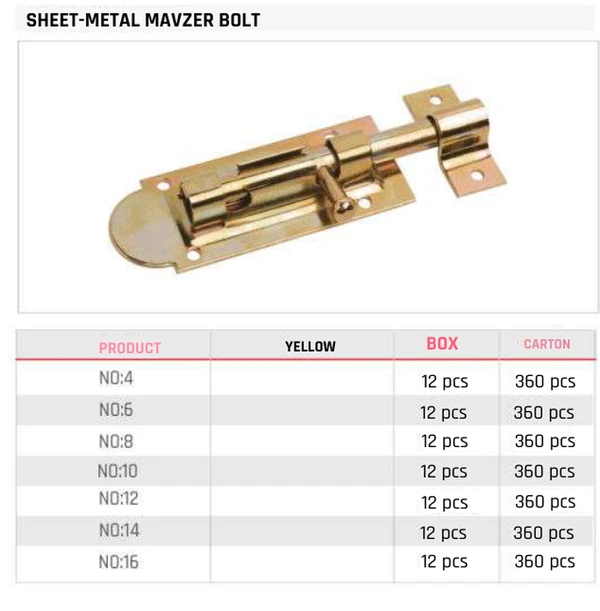 Sheet-Metal Mavzer Bolt