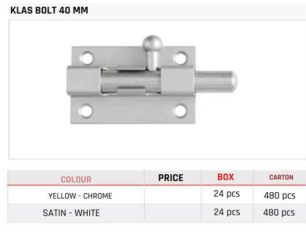 Klas Bolt 40 MM