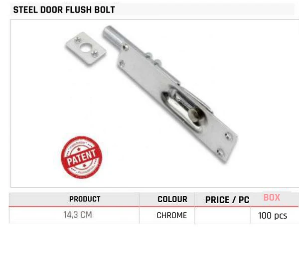 Steel Door Flush Bolt
