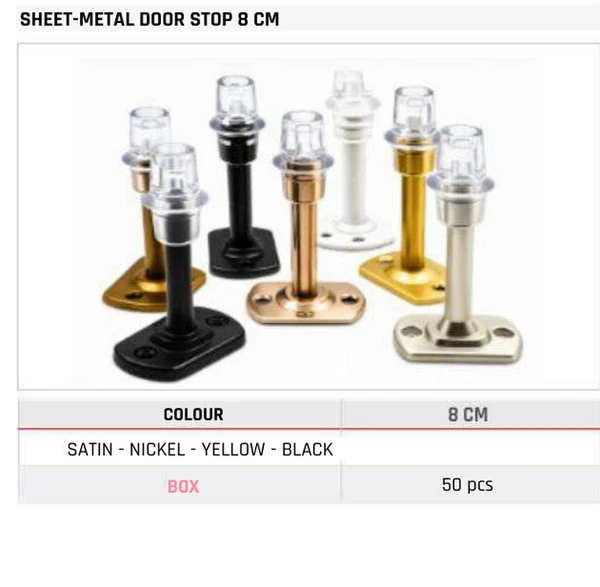 Sheet-Metal Door Stop 8 CM