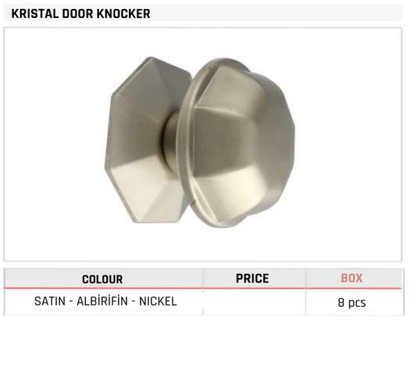 Kristal Door Knocker