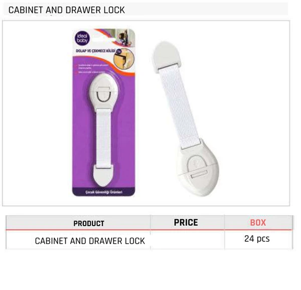 Cabinet and Drawer Lock