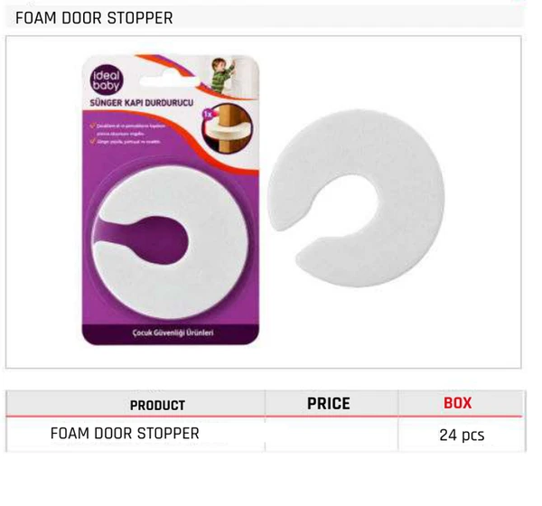 Foam Door Stopper
