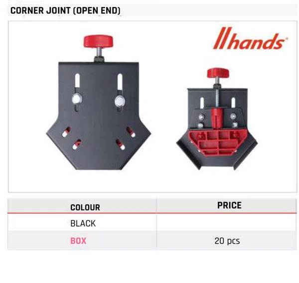 Corner Joint (Open End)
