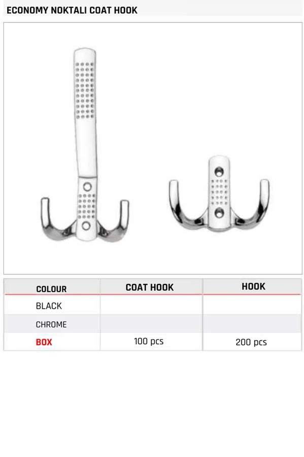 Economy Noktalı Coat Hook