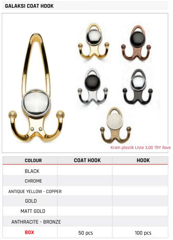 Galaksi Coat Hook