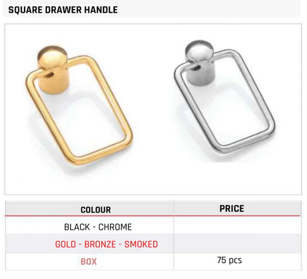 Square Drawer Handle