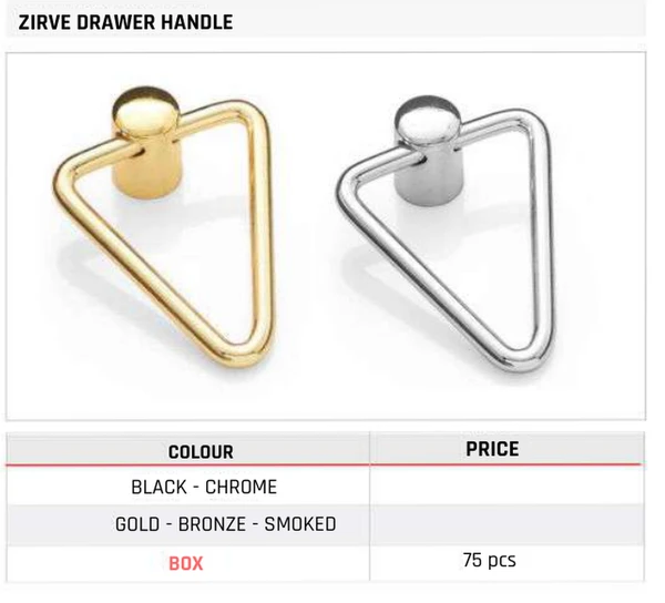 Zirve Drawer Handle