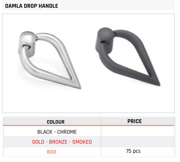 Damla Drop Handle
