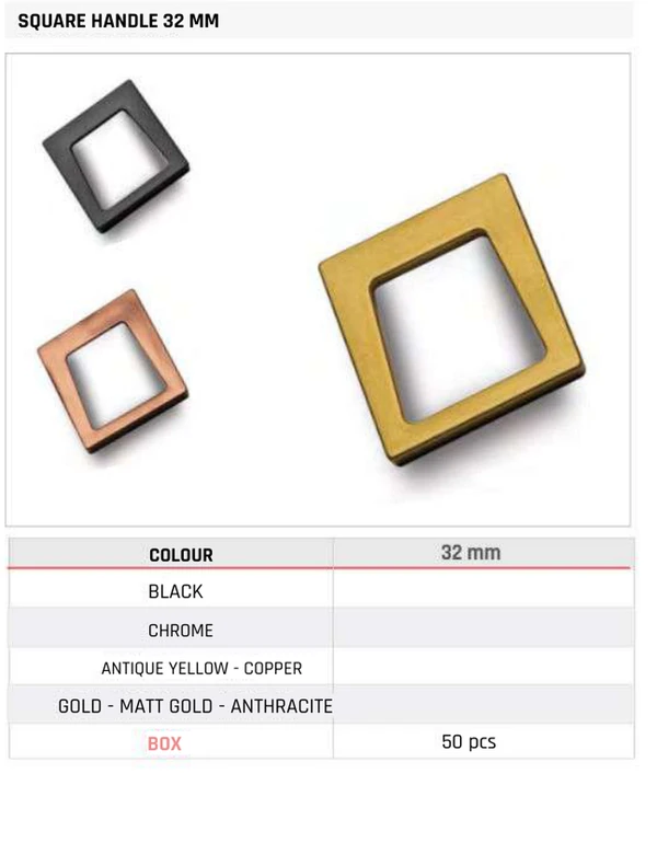 Square Handle 32 MM