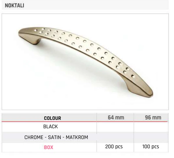 NOKTALI Product image and table