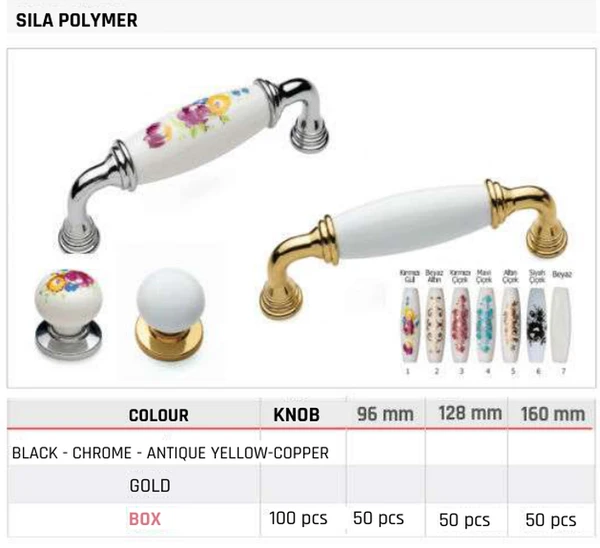 Sıla Polymer Product image and table