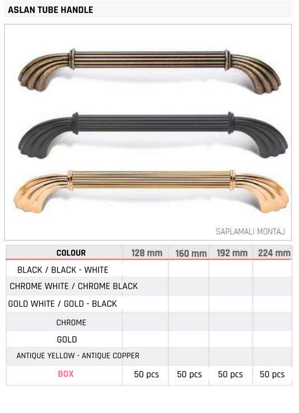 Aslan Tube Handle