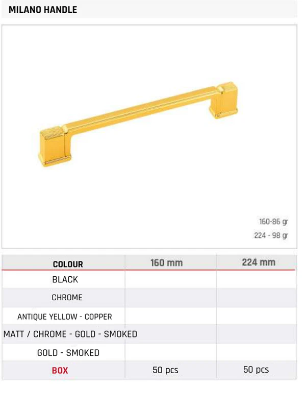 Milano Handle