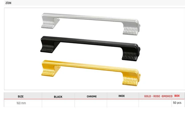 ZİON Product image and table