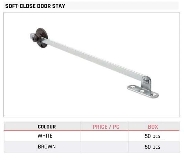 Soft-Close Door Stay
