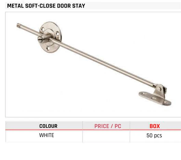 Metal Soft-Close Door Stay