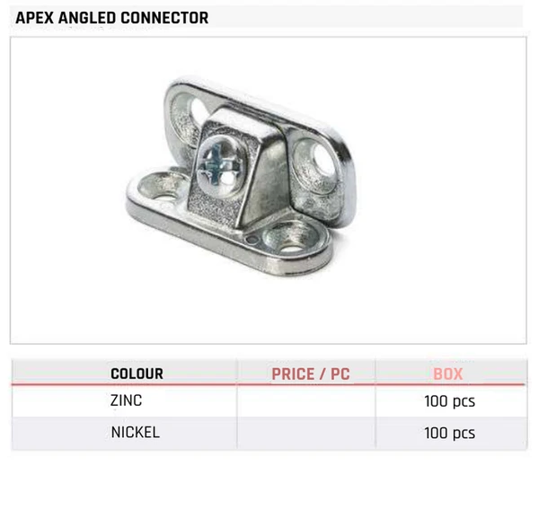 Apex Angled Connector