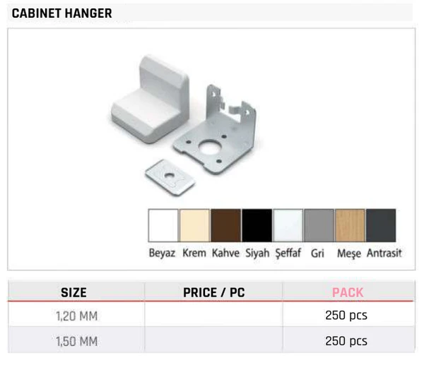 Cabinet Hanger
